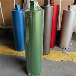 Core bits shrink wrapped